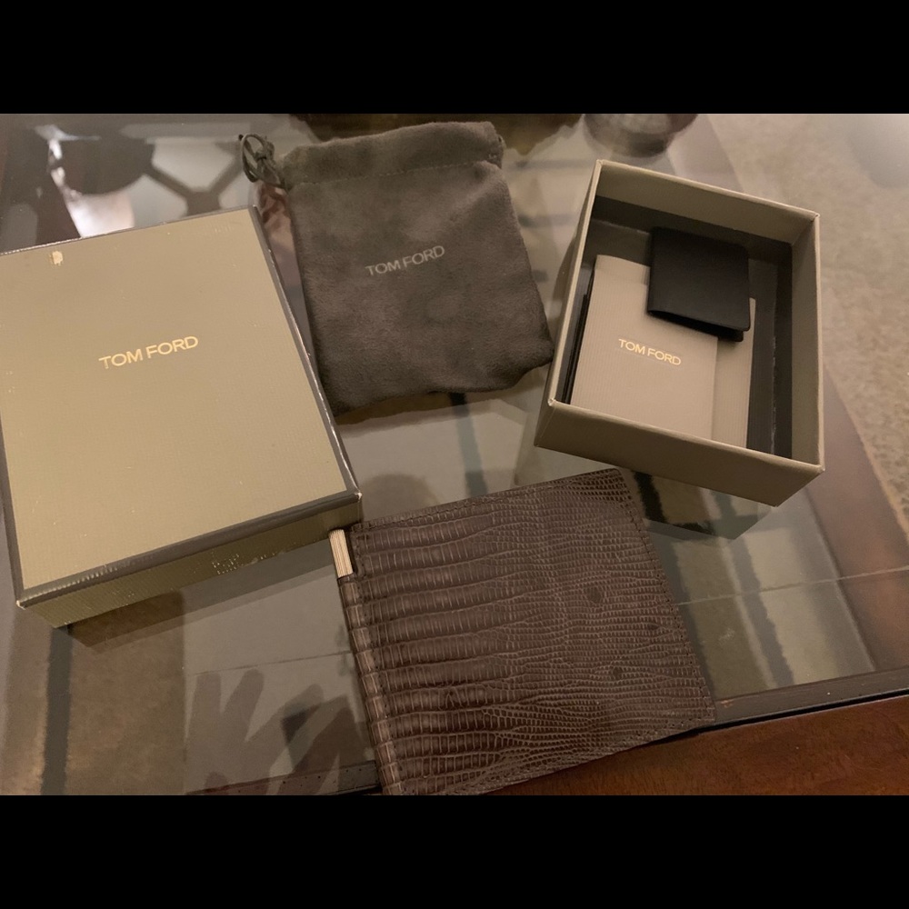 Men’s Tom Ford Lizard Skin Wallet